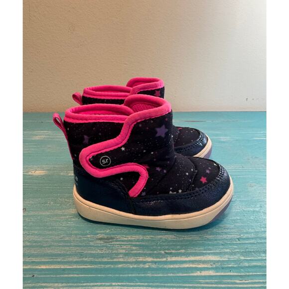 Surprize by Stride Rite Aster Infant/ Toddler Boots Size US 3M - Picture 2 of 6
